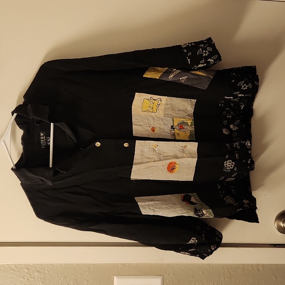 Citron Santa Monica Button Down Top size M - Picture 1 of 11